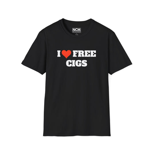 I Love Free Cigs T-Shirt