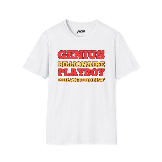 Tony Stark Genius Billionaire Playboy Philanthropist T-Shirt