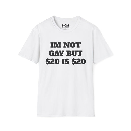 $20 is $20 T-Shirt