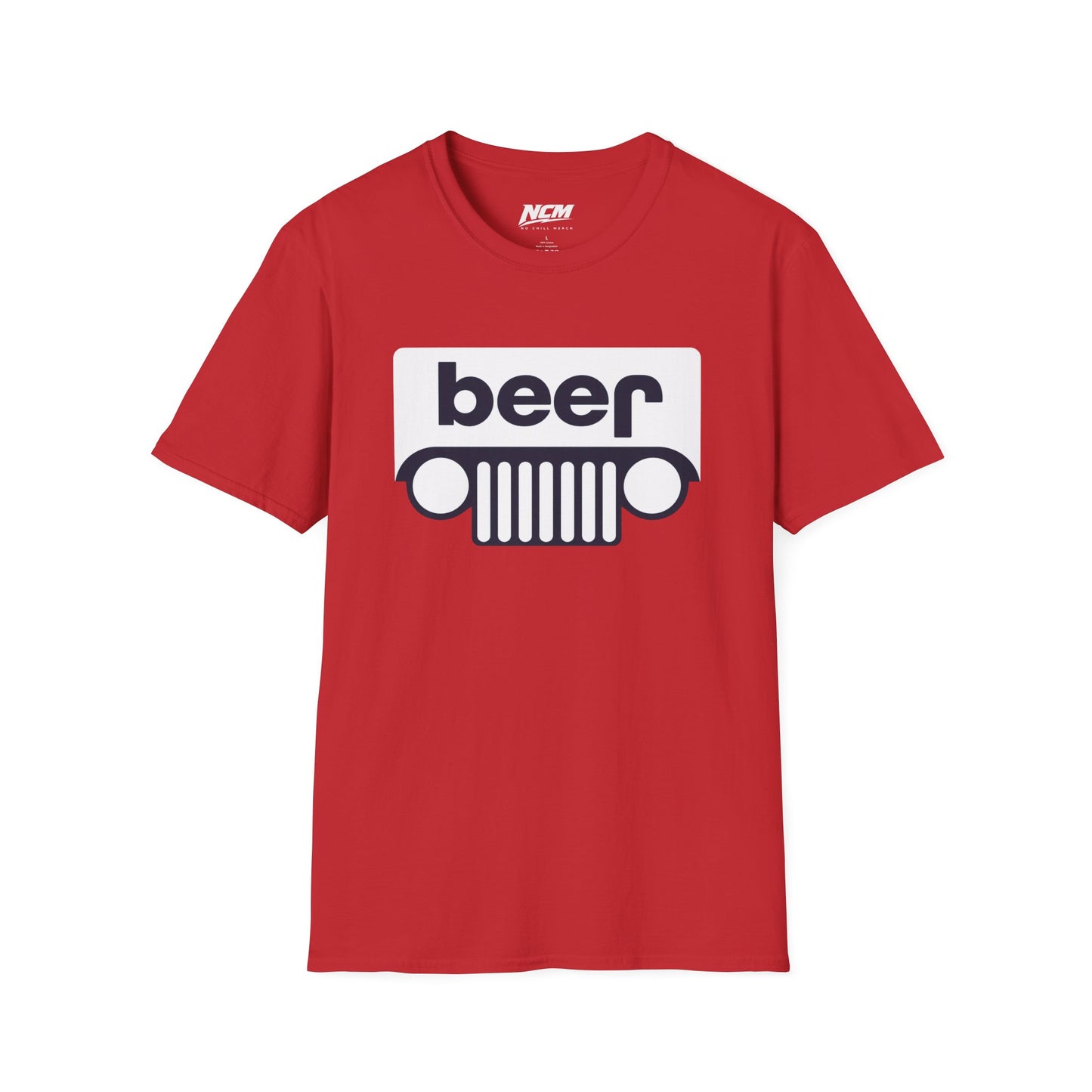 "Beer" Jeep Logo Parody T-Shirt