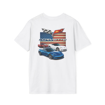Corvette American Flag T-Shirt