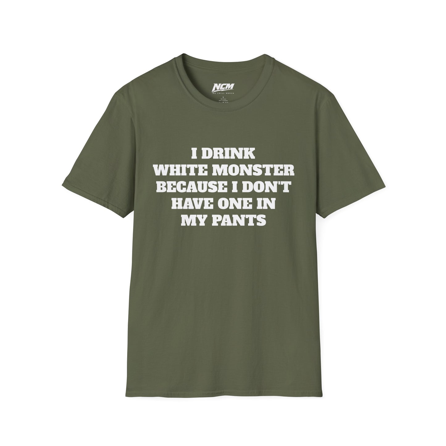 I Drink White Monster T Shirt