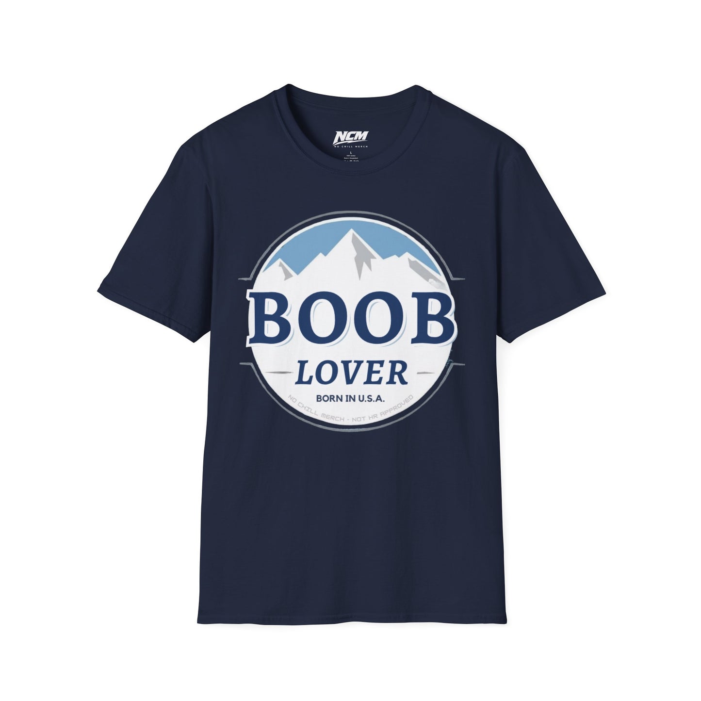 Boob Lover Busch Light Logo T-Shirt