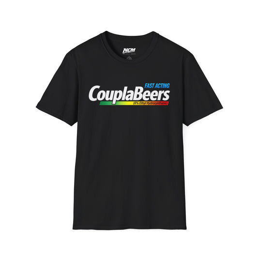 Coupla Beers Fast Acting T-Shirt