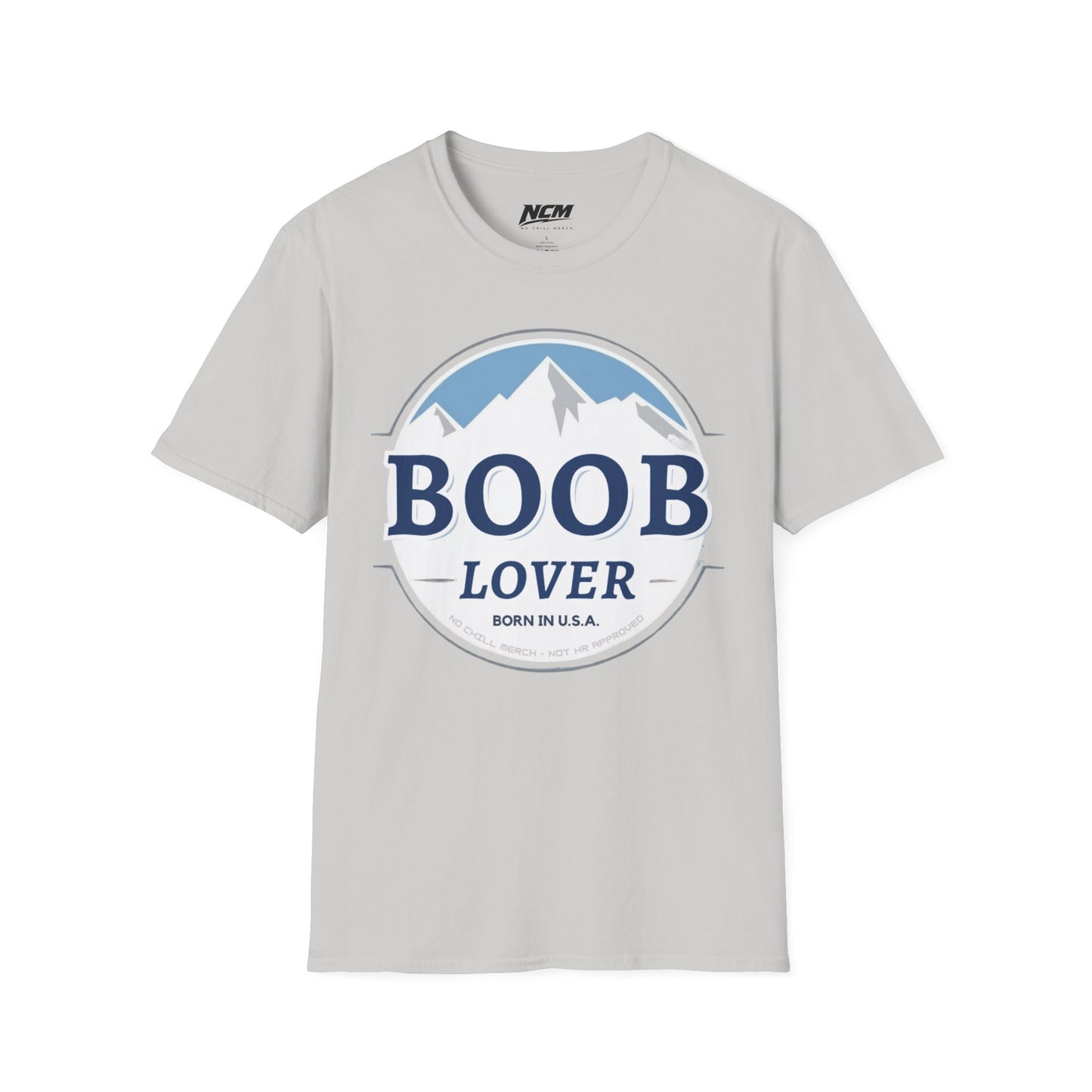 Boob Lover Busch Light Logo T-Shirt