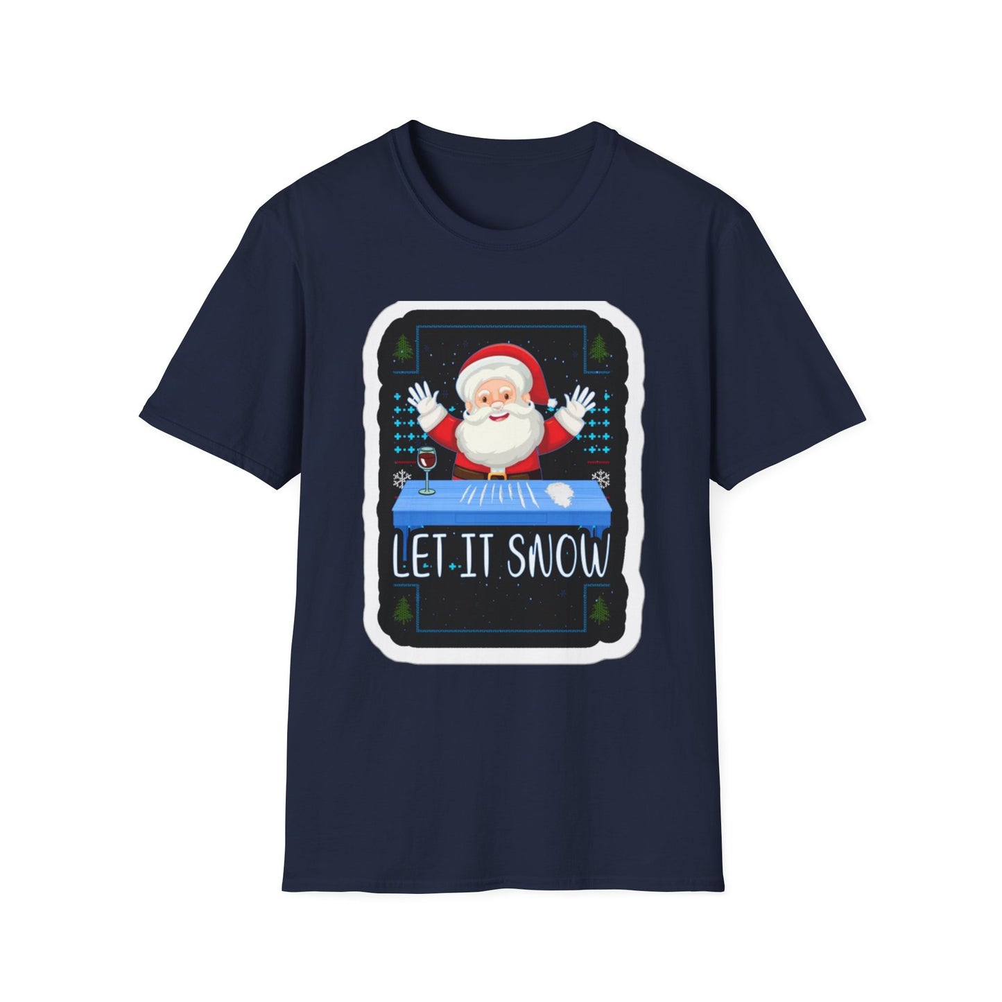 Santa 'Let It Snow' T-Shirt
