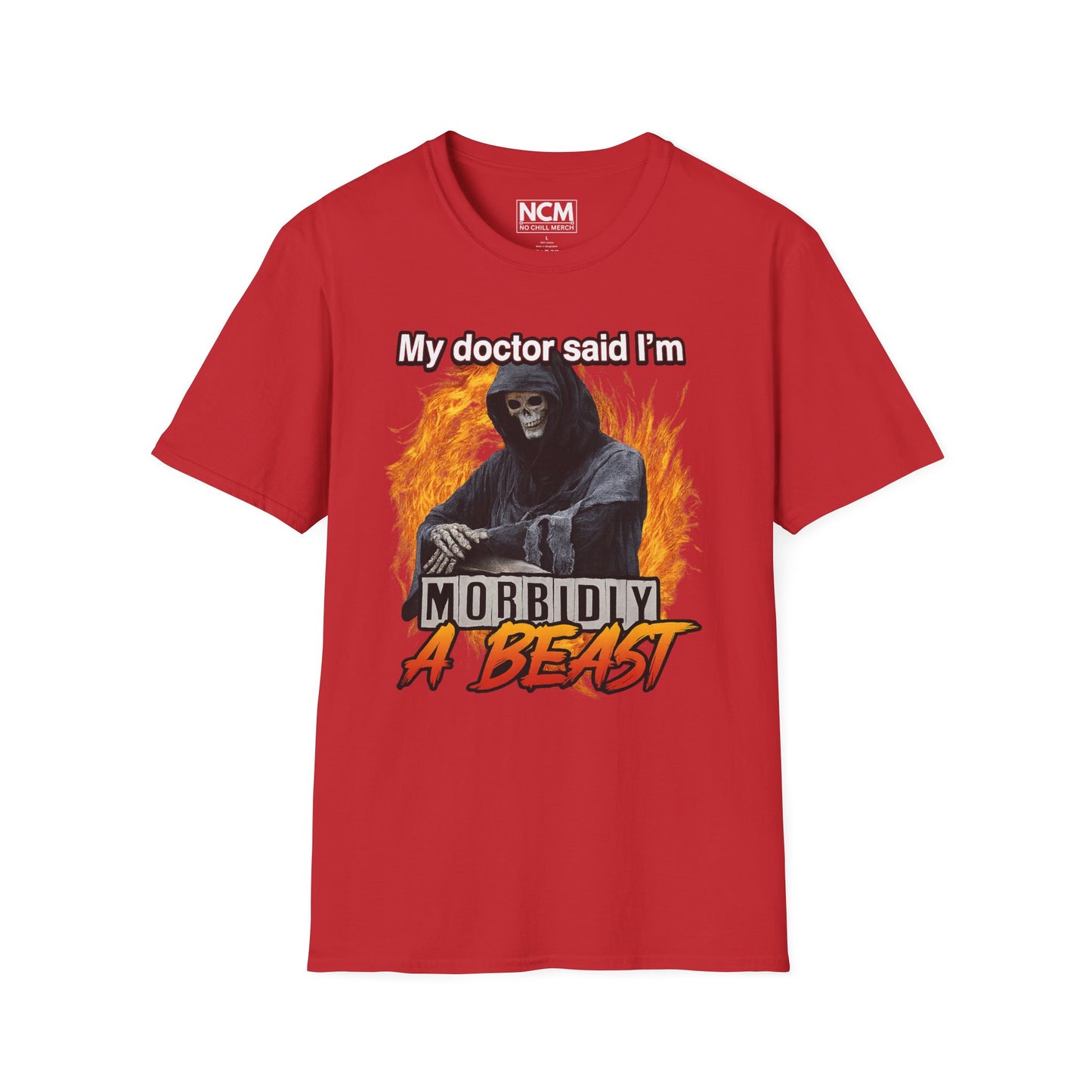 Morbidly a Beast T shirt