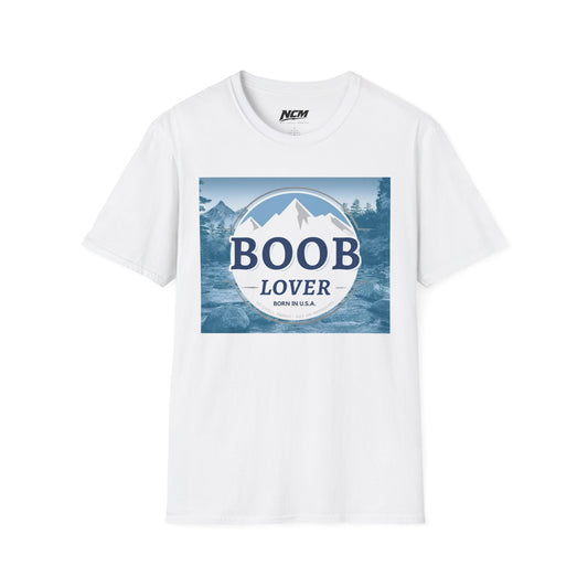 Boob Lover Busch Light Logo T-Shirt
