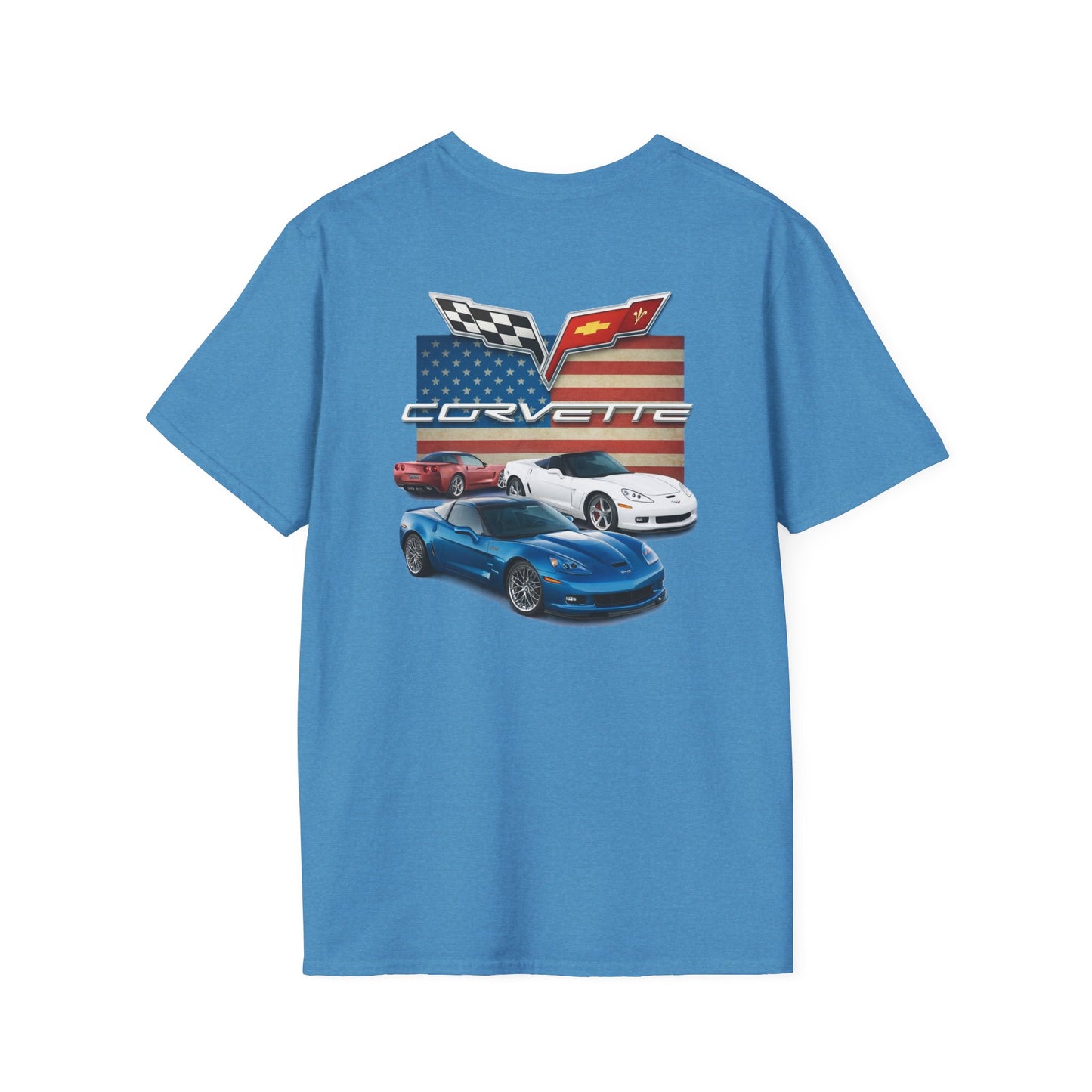 Corvette American Flag T-Shirt
