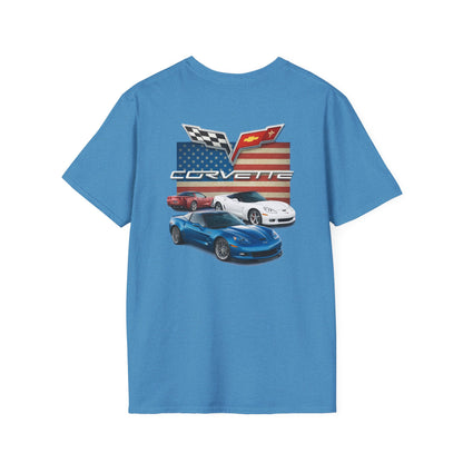 Corvette American Flag T-Shirt