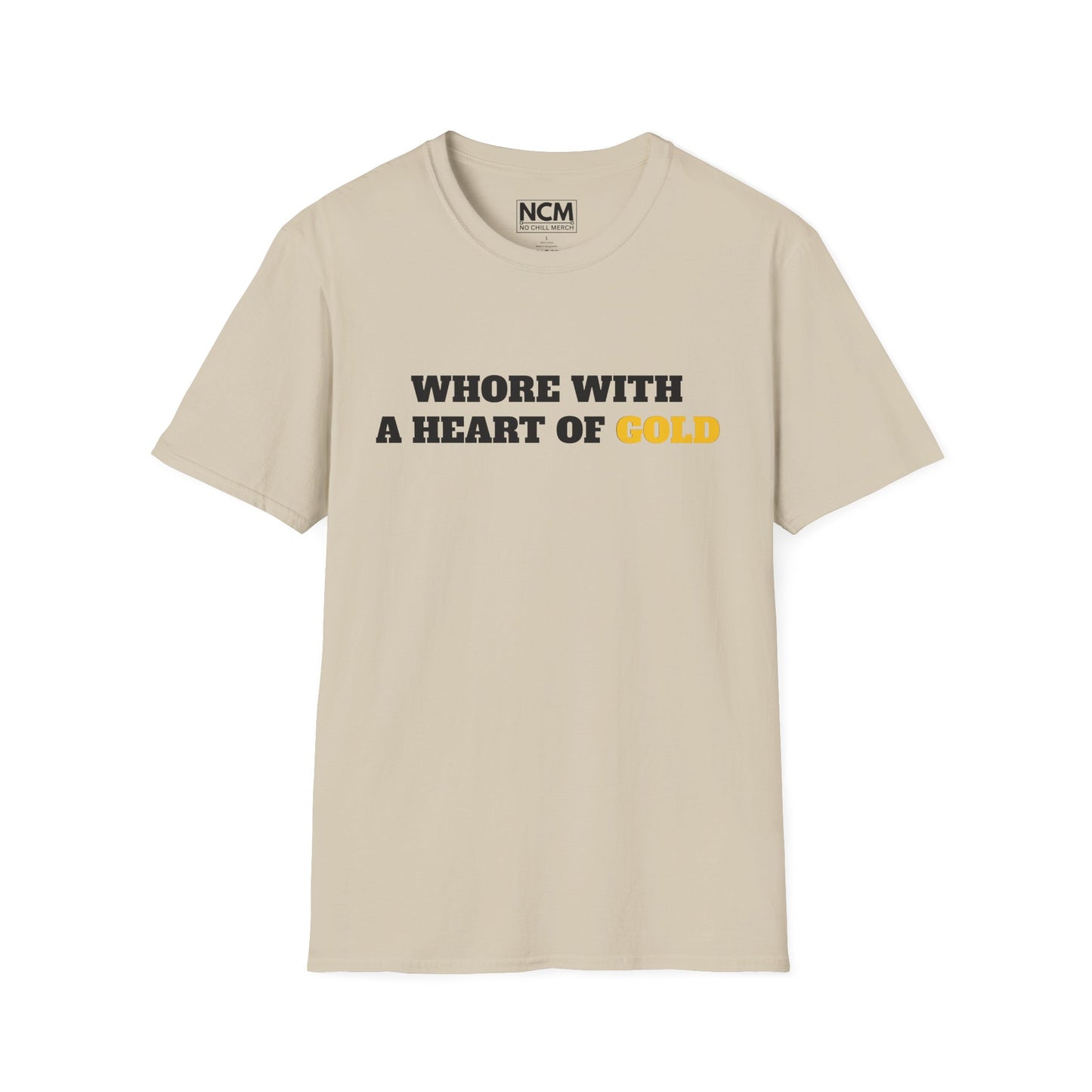 Gold Heart Whore T-Shirt