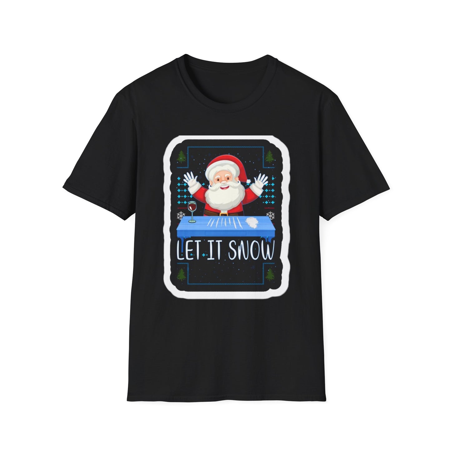 Santa 'Let It Snow' T-Shirt
