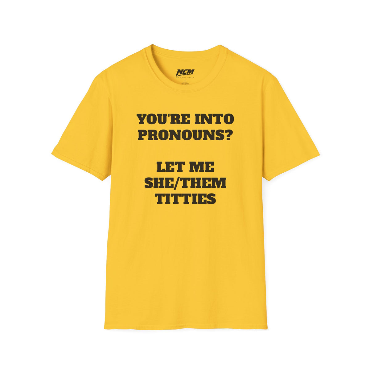 T-shirt Pronoms