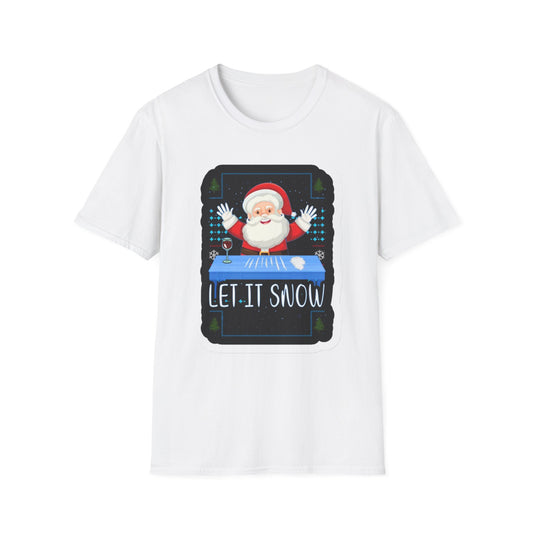 Santa 'Let It Snow' T-Shirt