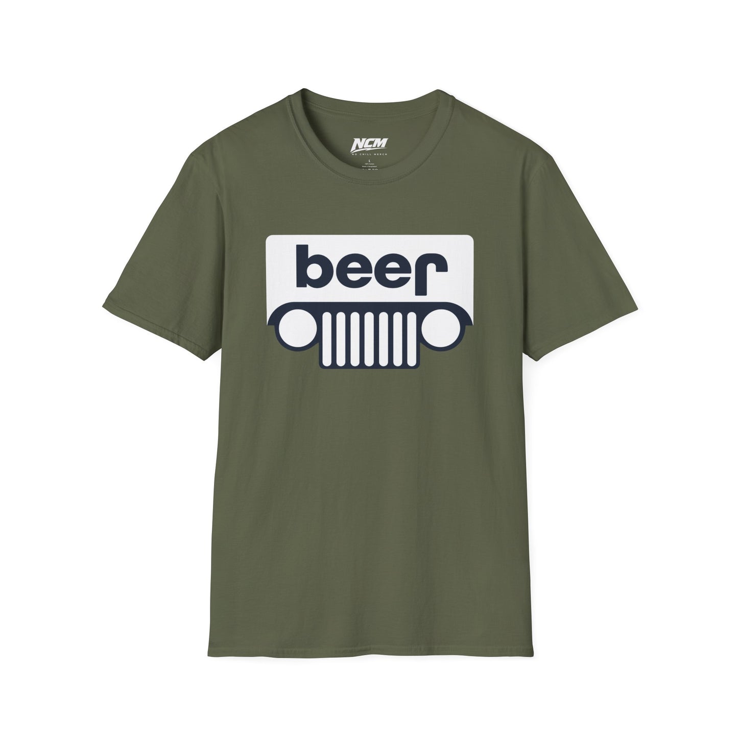"Beer" Jeep Logo Parody T-Shirt