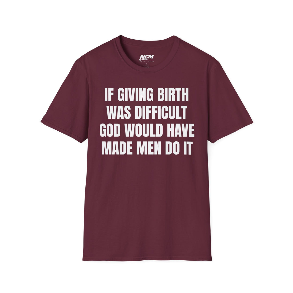 T-shirt « Si l'accouchement était difficile »