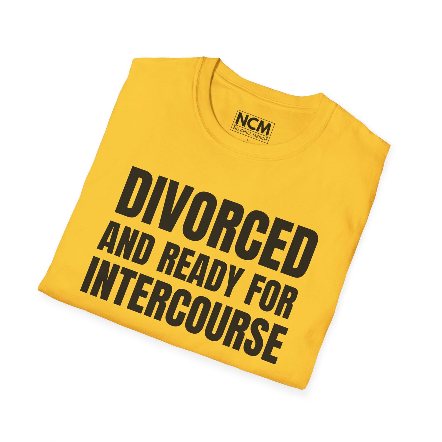 Divorced And Ready For Intercourse T-Shirt