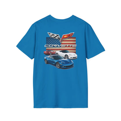 Corvette American Flag T-Shirt