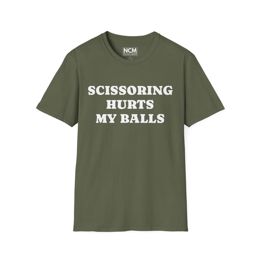 Scissoring Hurts My Balls T-Shirt