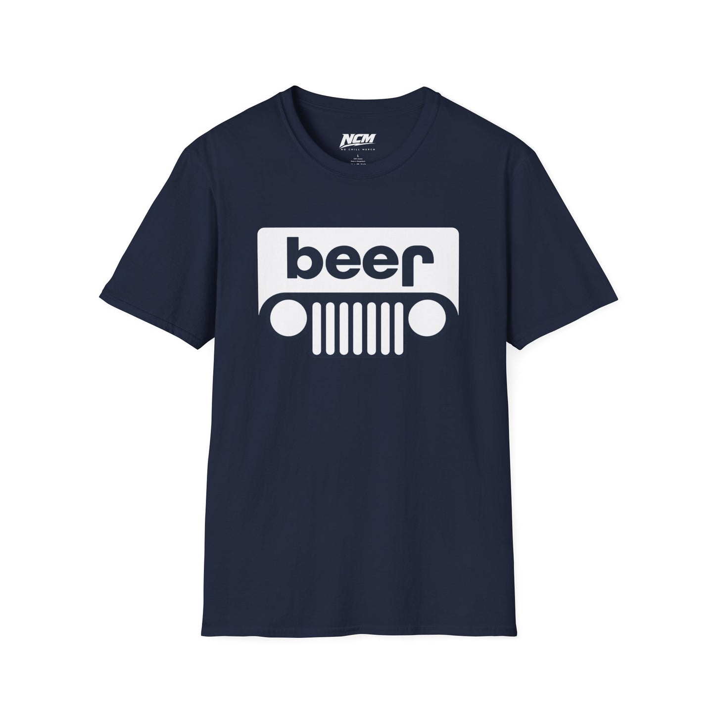"Beer" Jeep Logo Parody T-Shirt