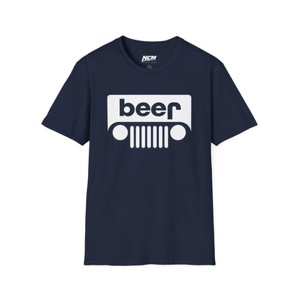 "Beer" Jeep Logo Parody T-Shirt