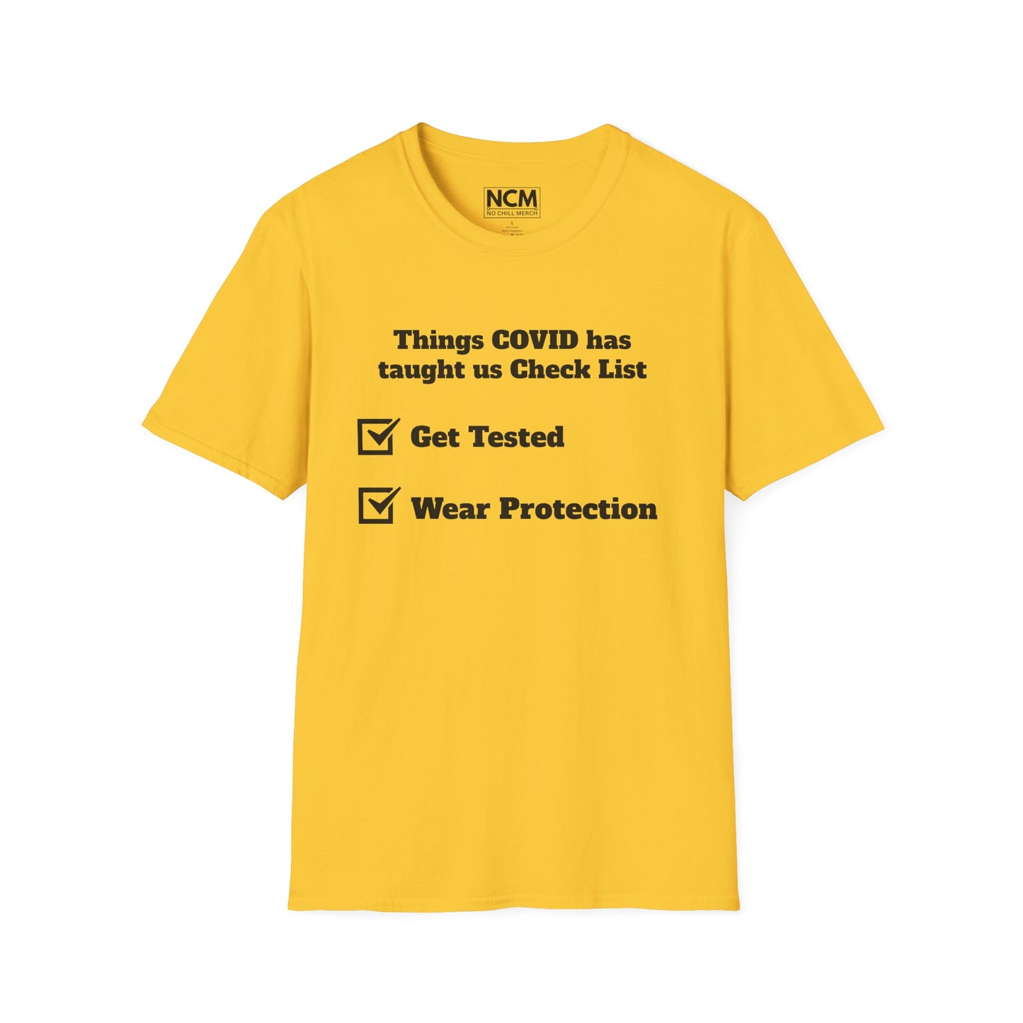COVID Checklist T-Shirt