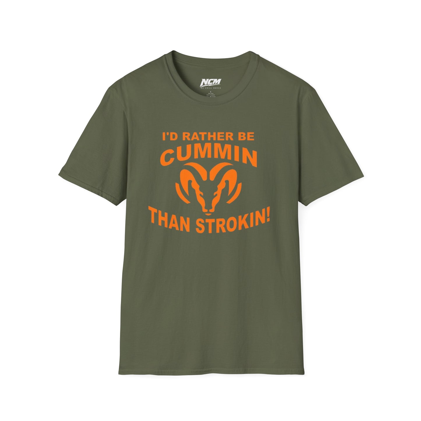 “I’d Rather Be Cummin’ Than Strokin’ Truck T-Shirt