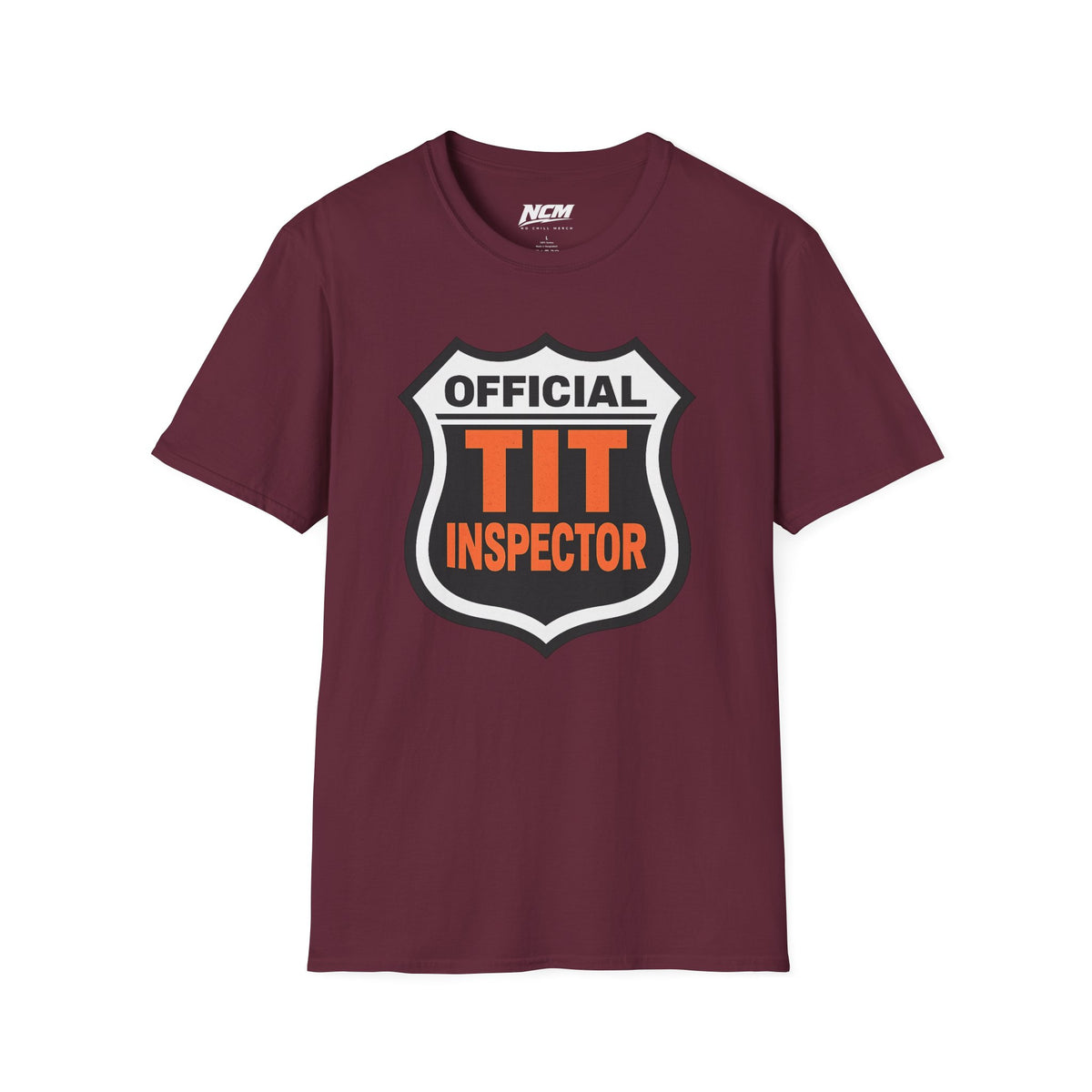 T-shirt officiel de l'inspecteur de nichons