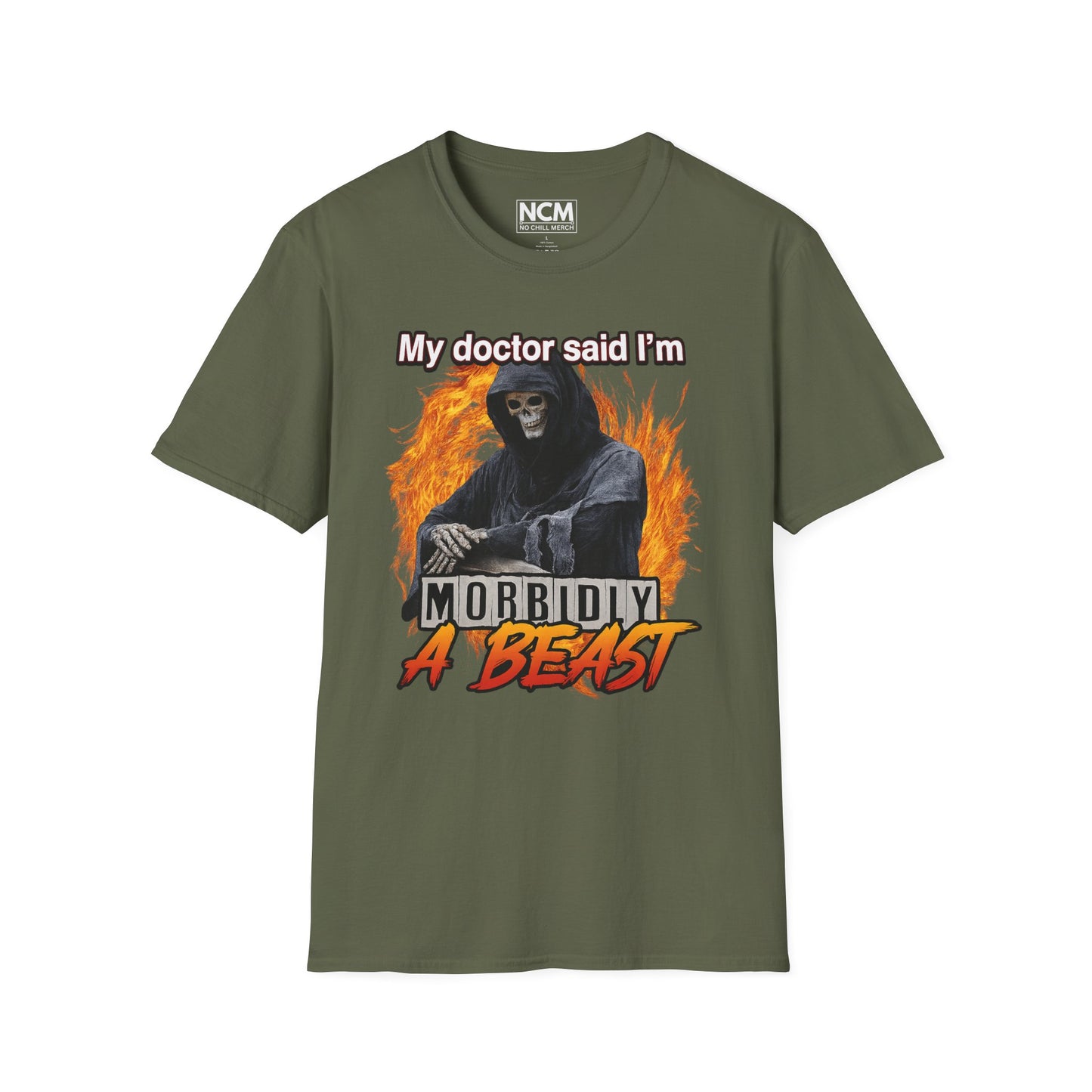 Morbidly a Beast T shirt