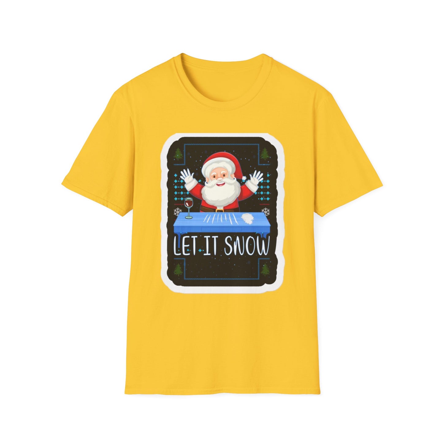 Santa 'Let It Snow' T-Shirt