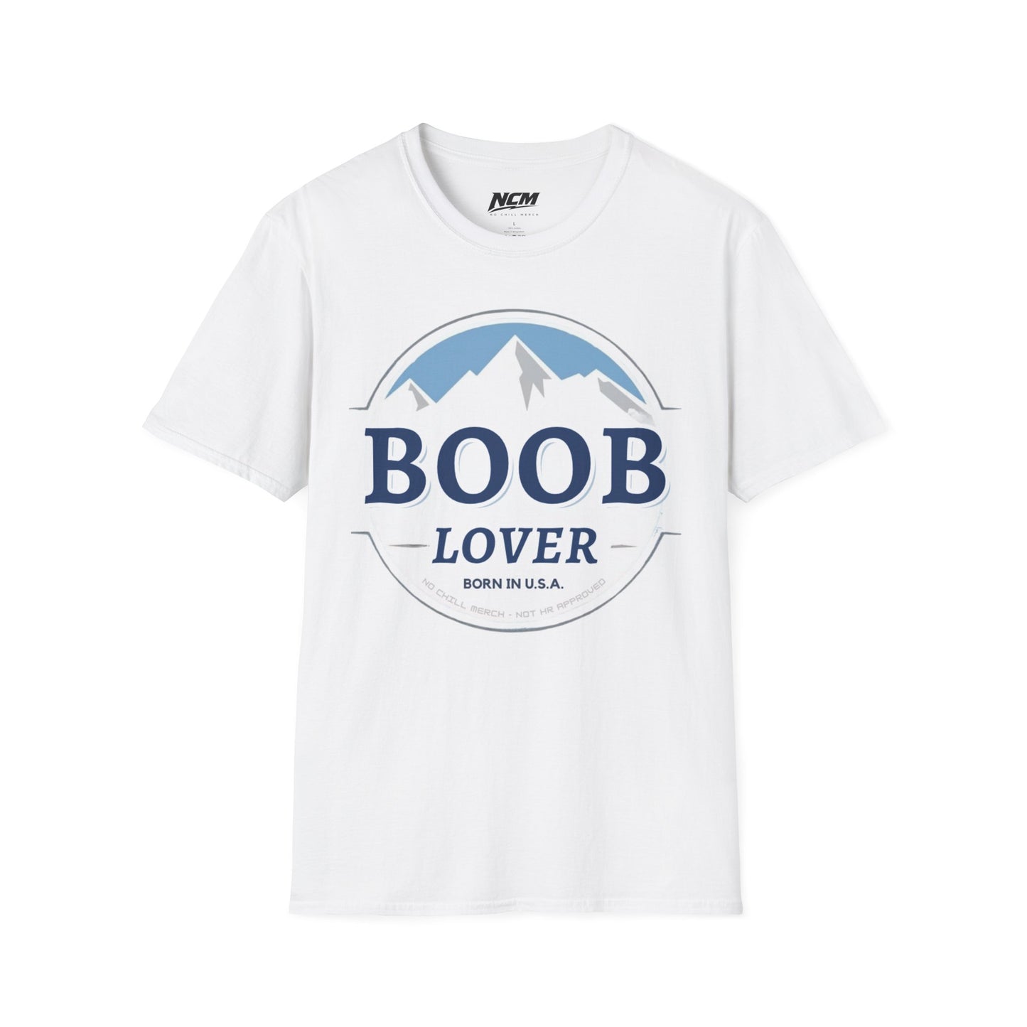 Boob Lover Busch Light Logo T-Shirt