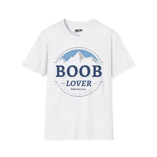 Boob Lover Busch Light Logo T-Shirt