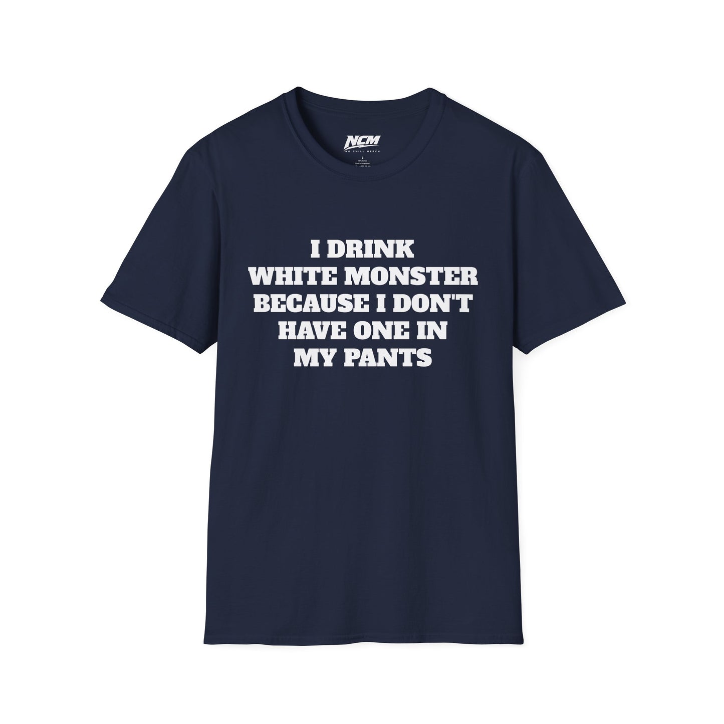 I Drink White Monster T Shirt