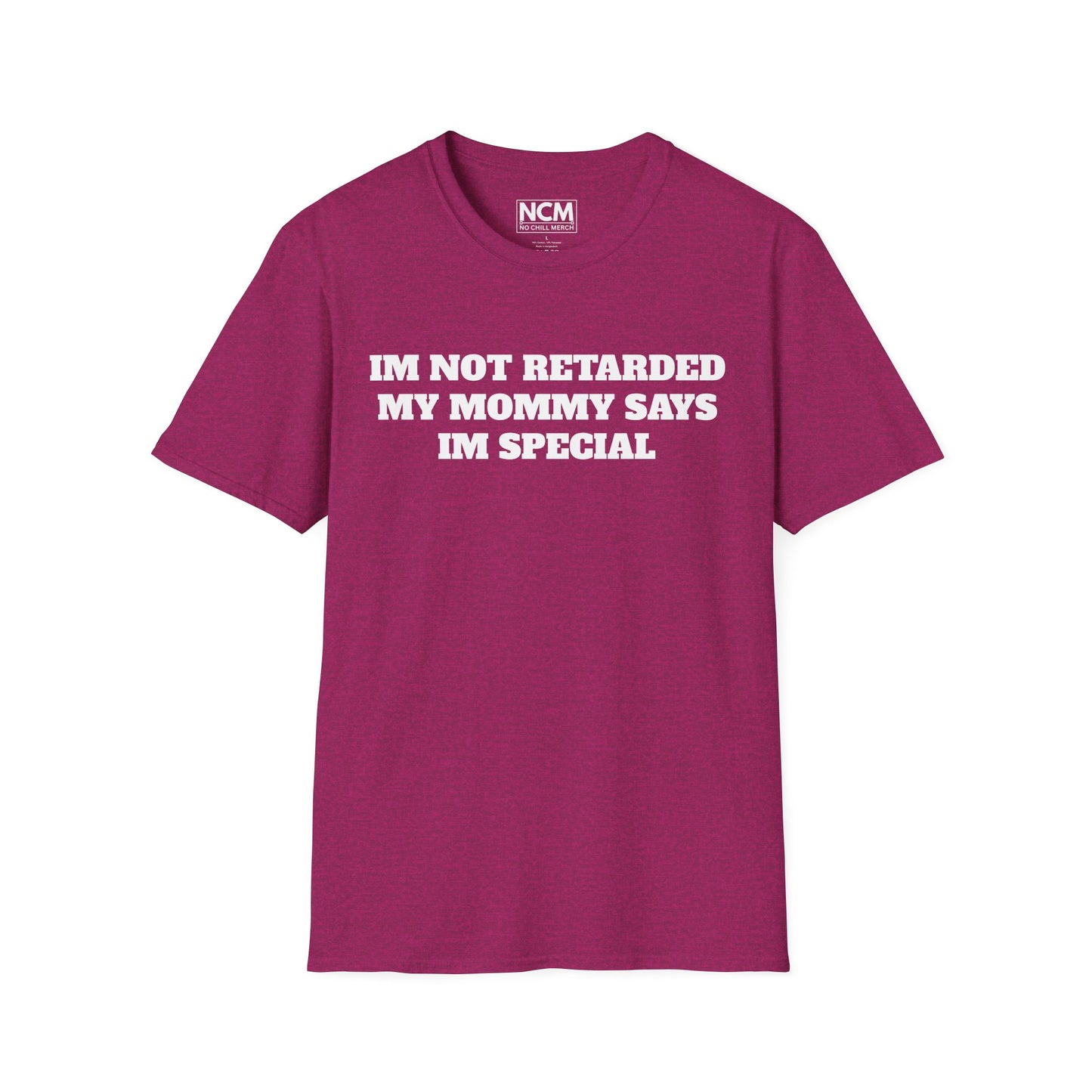 Not Retarded, Just Special T-Shirt