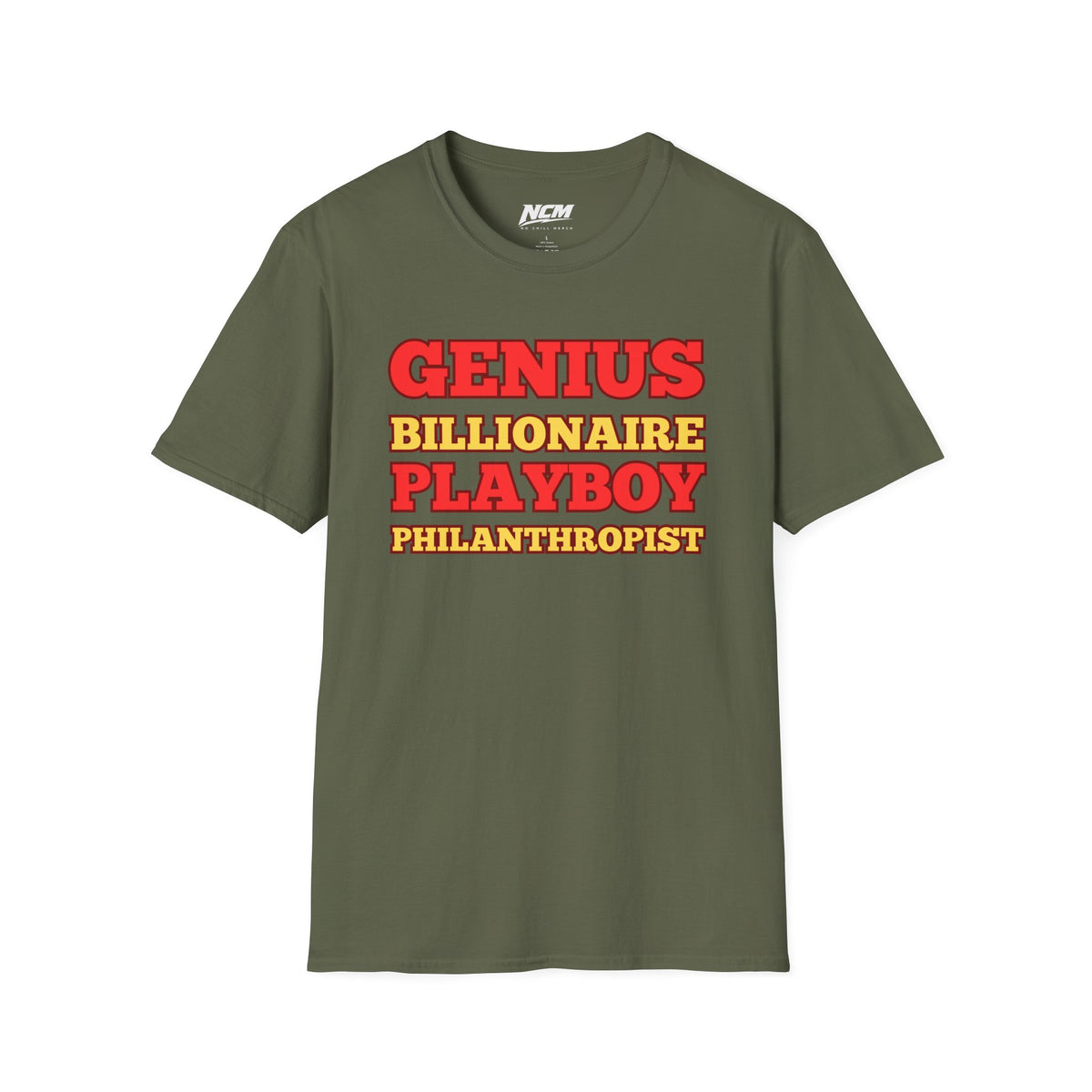 Tony Stark Genius Billionaire Playboy Philanthropist T-Shirt