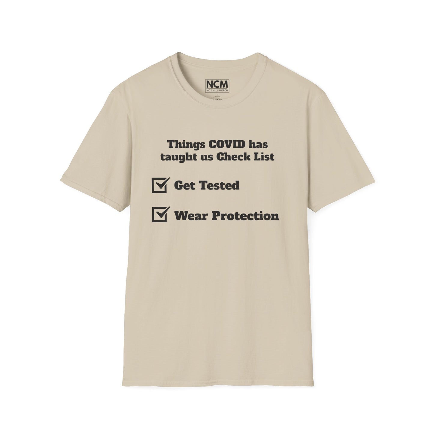 COVID Checklist T-Shirt