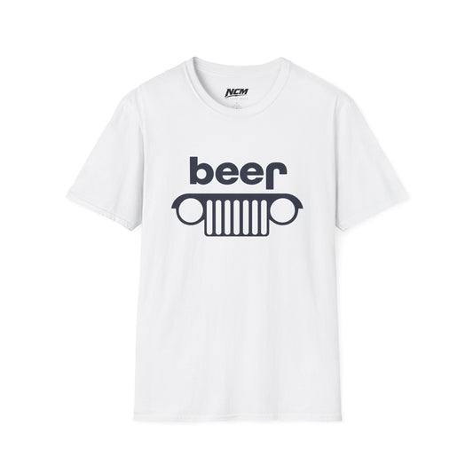 "Beer" Jeep Logo Parody T-Shirt