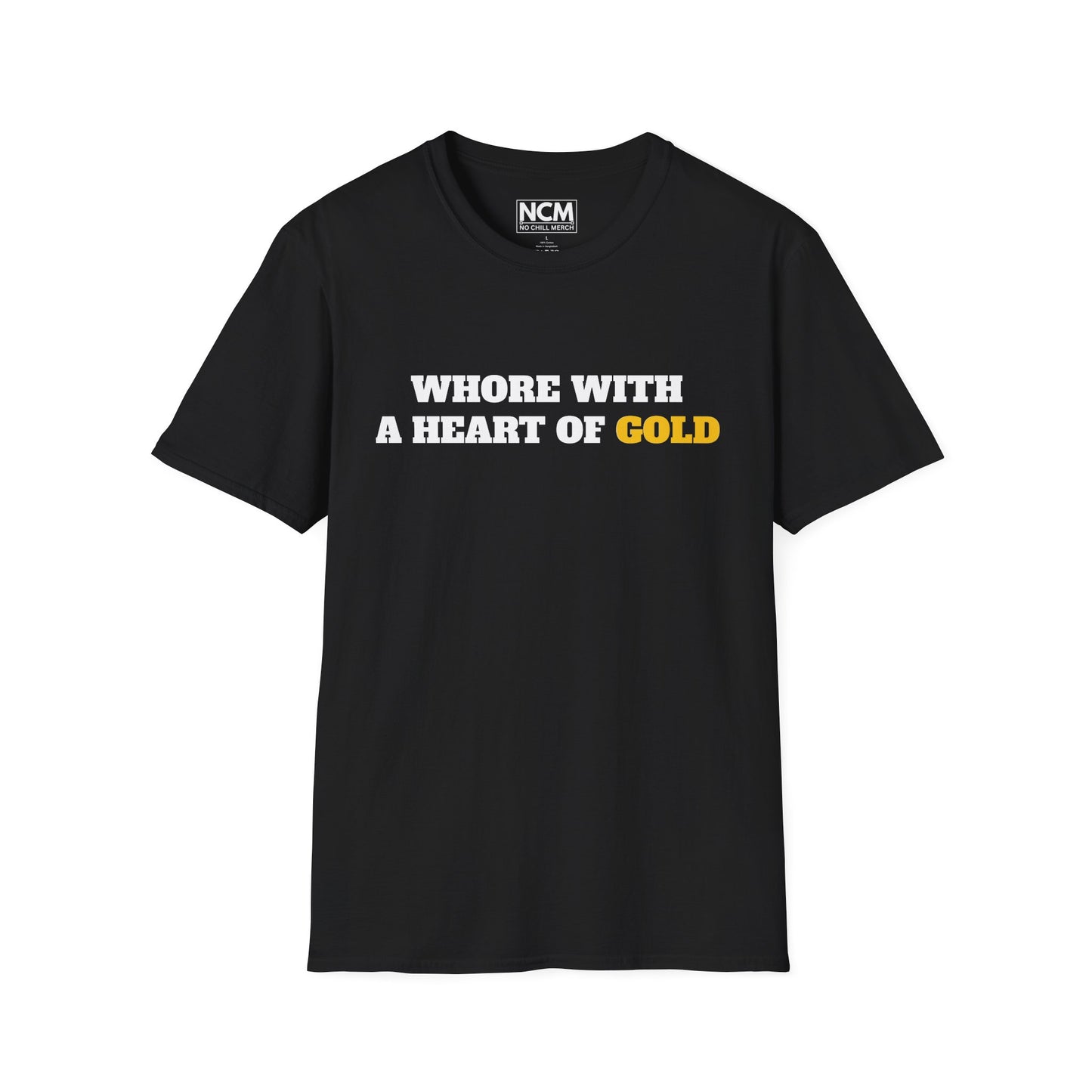 Gold Heart Whore T-Shirt