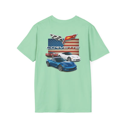 Corvette American Flag T-Shirt