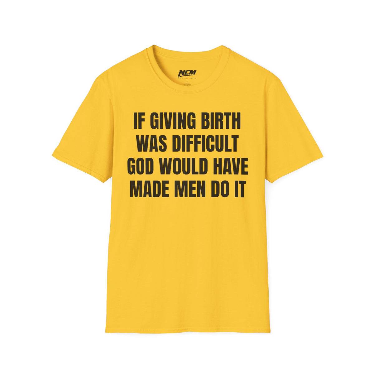 T-shirt « Si l'accouchement était difficile »