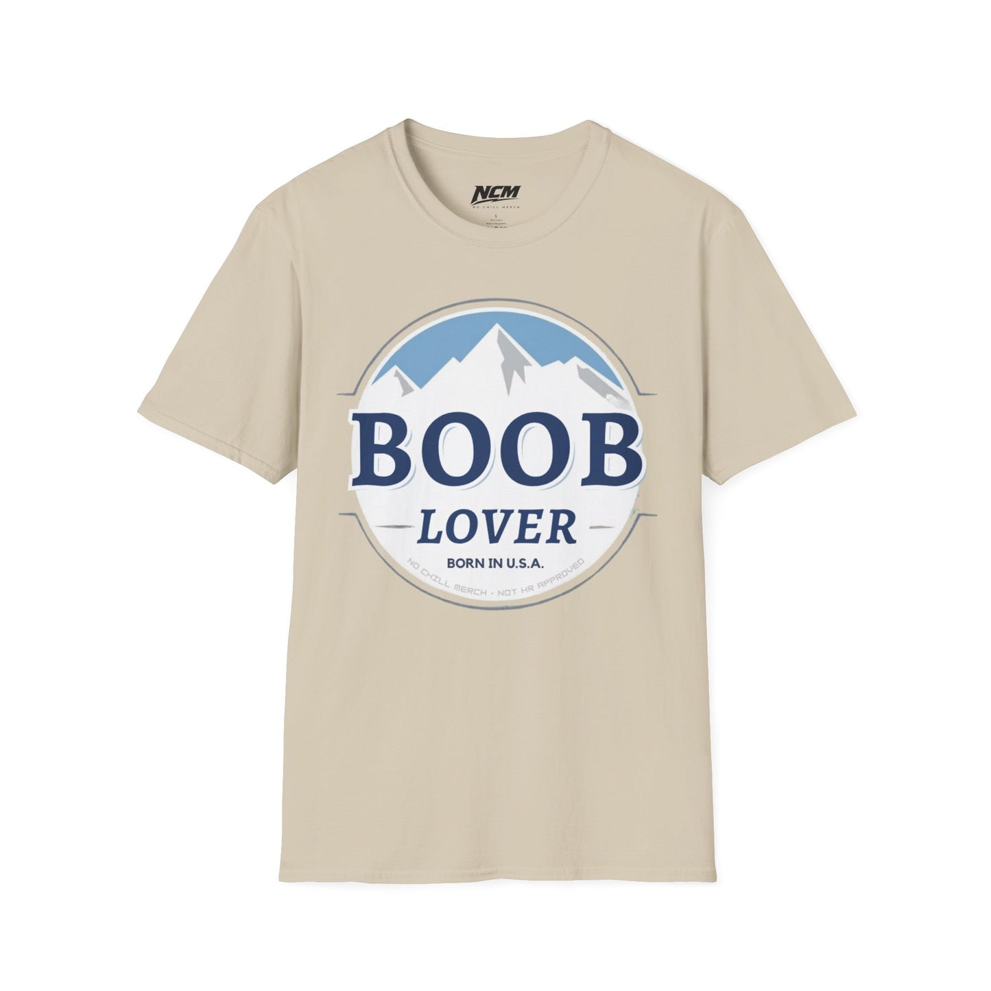 Boob Lover Busch Light Logo T-Shirt
