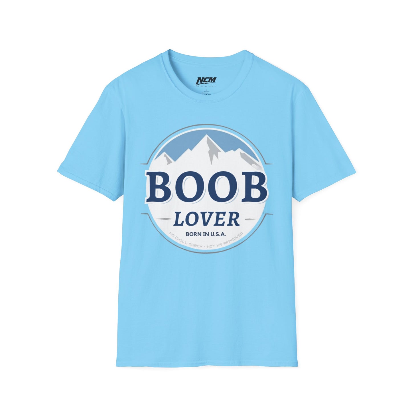 Boob Lover Busch Light Logo T-Shirt