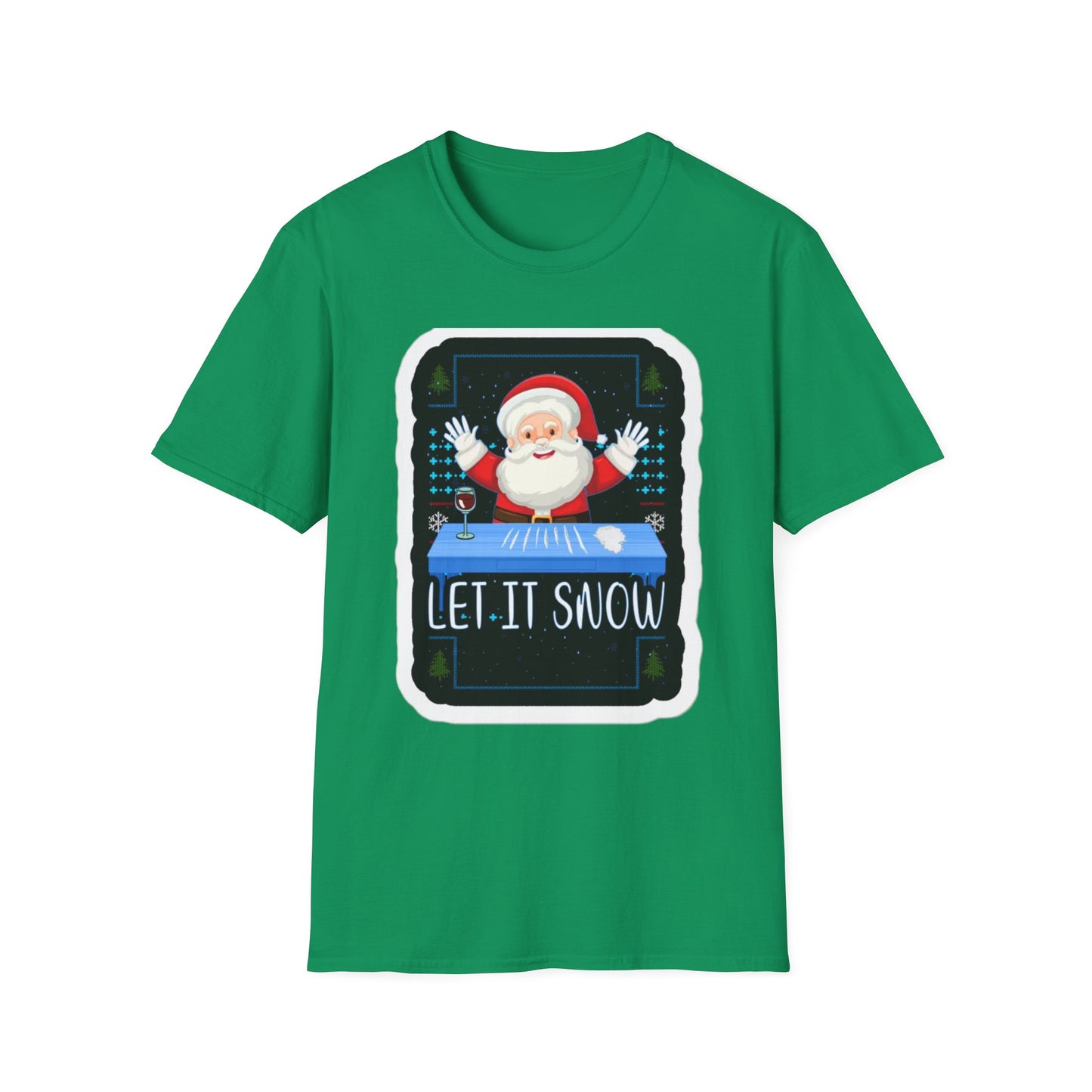 Santa 'Let It Snow' T-Shirt