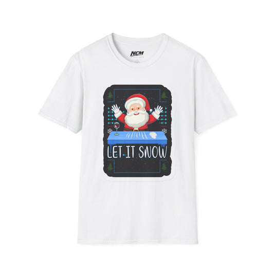 Santa 'Let It Snow' T-Shirt