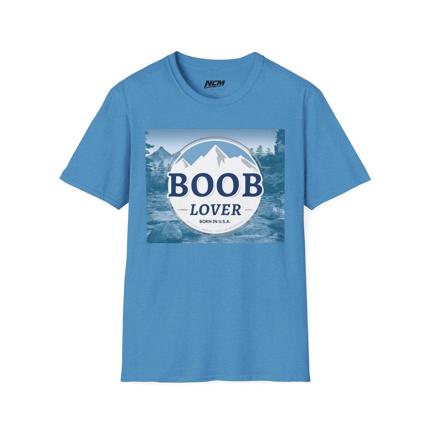 Boob Lover Busch Light Logo T-Shirt