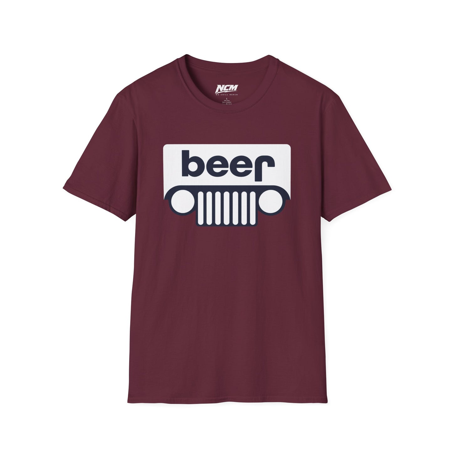 "Beer" Jeep Logo Parody T-Shirt
