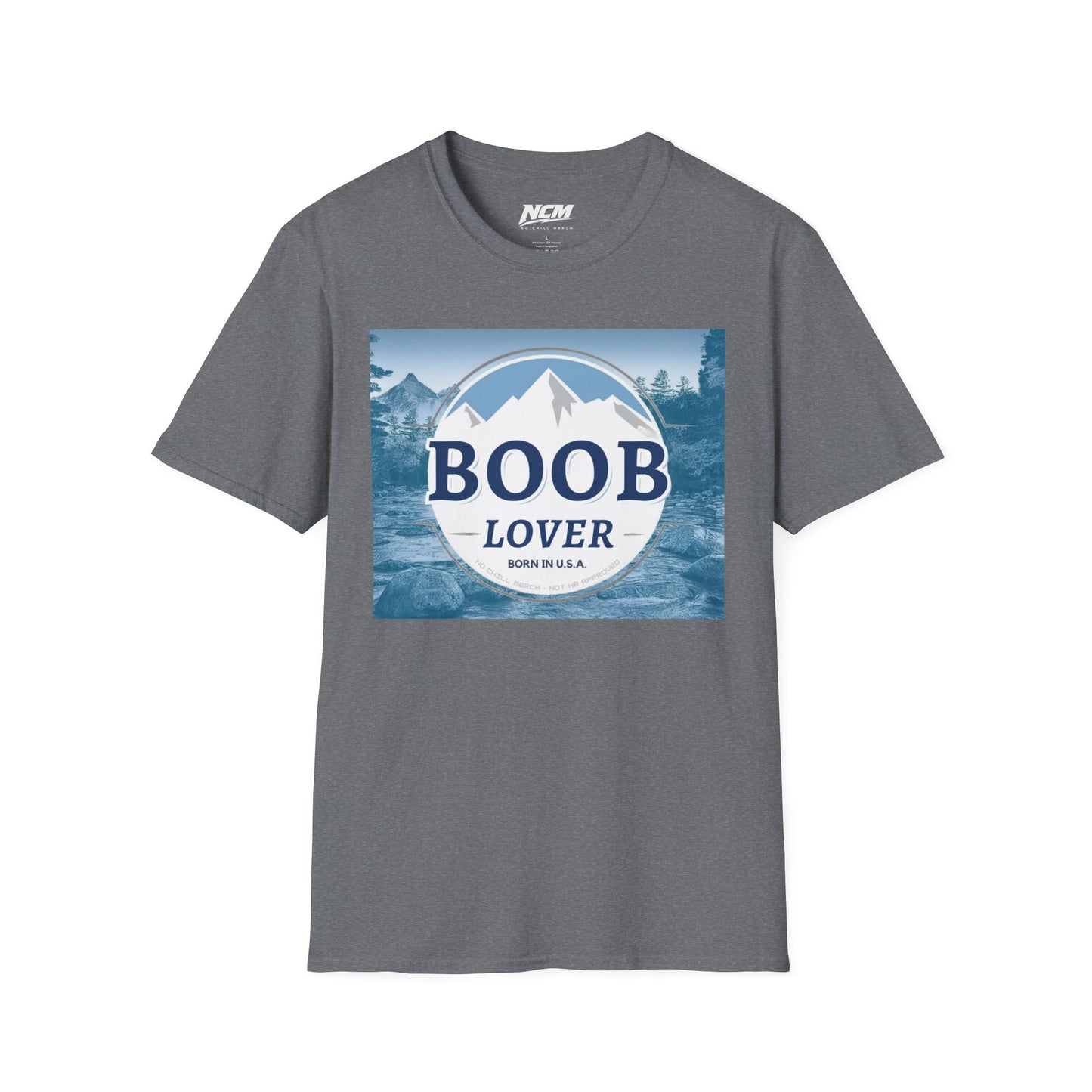 Boob Lover Busch Light Logo T-Shirt