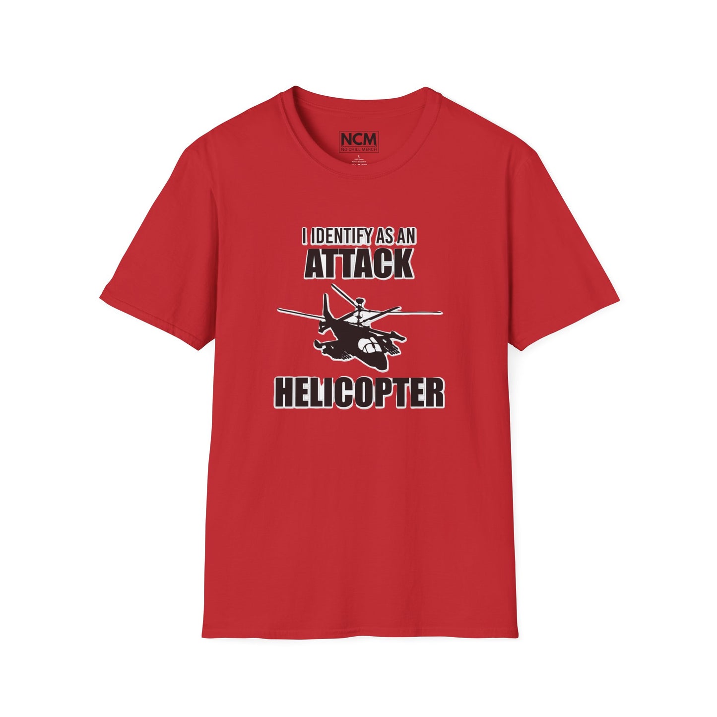 I Identify As An Attack Helicopter T-Shirt