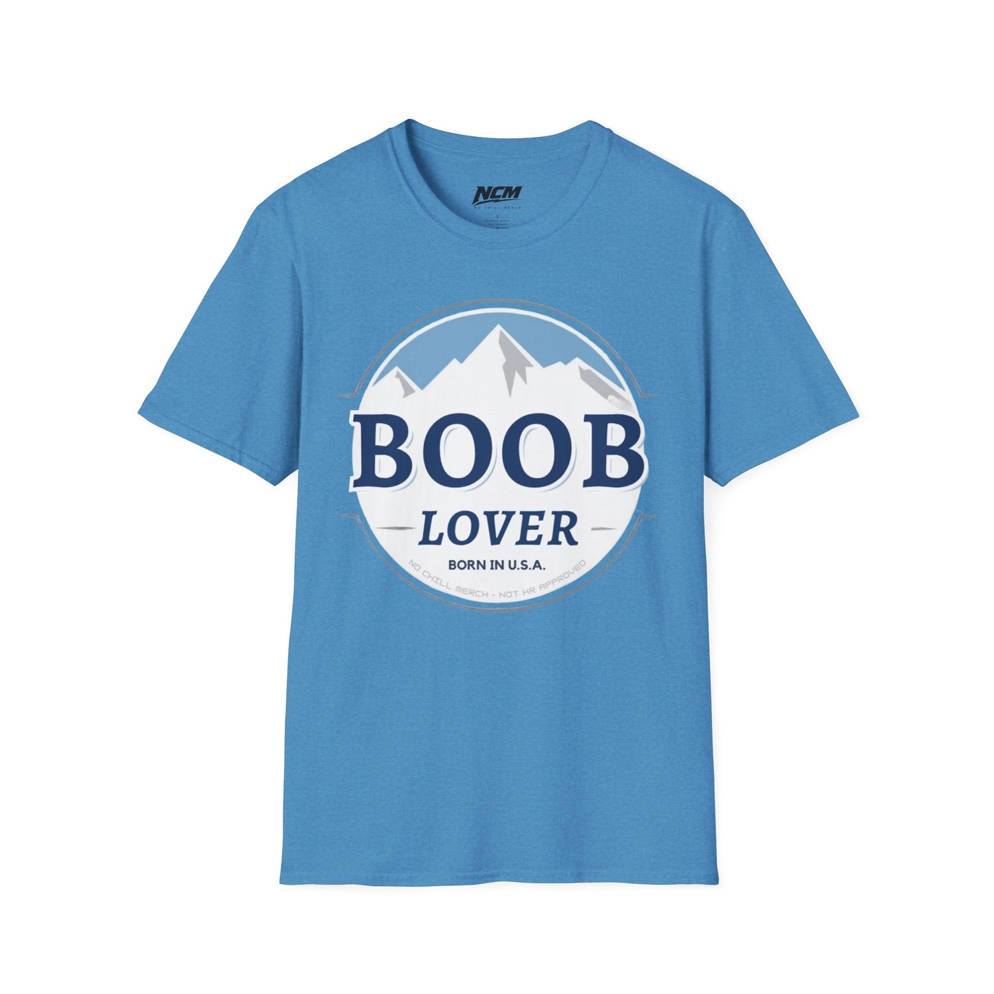 Boob Lover Busch Light Logo T-Shirt