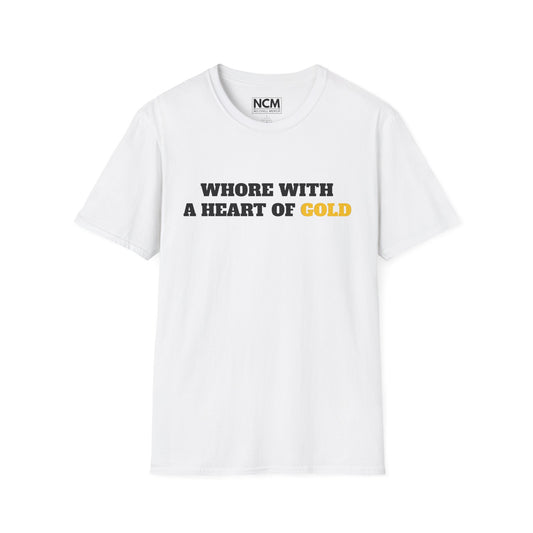 Gold Heart Whore T-Shirt